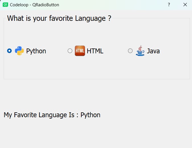 PyQt5 Tutorial for Beginners - QRadioButton