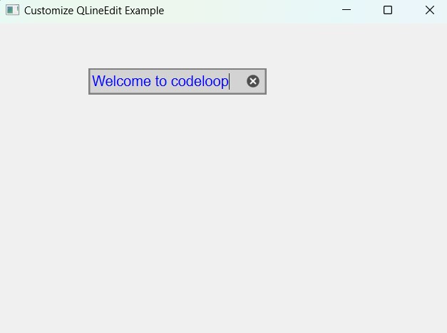 PyQt6 Tutorial – Create LineEdit with QLineEdit