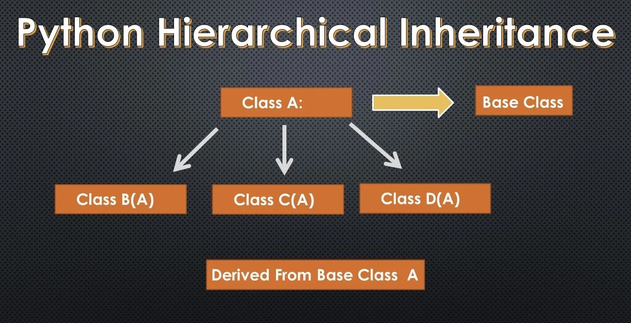 Hierarchical Inheritance in Python