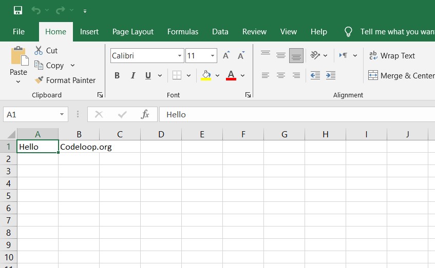 Working with Excel in Python with Openpyxl