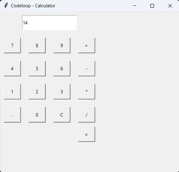 How to Build Calculator in Python TKinter