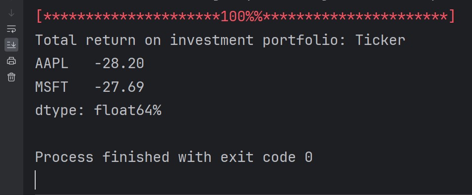 Financial Data from Yahoo with Python