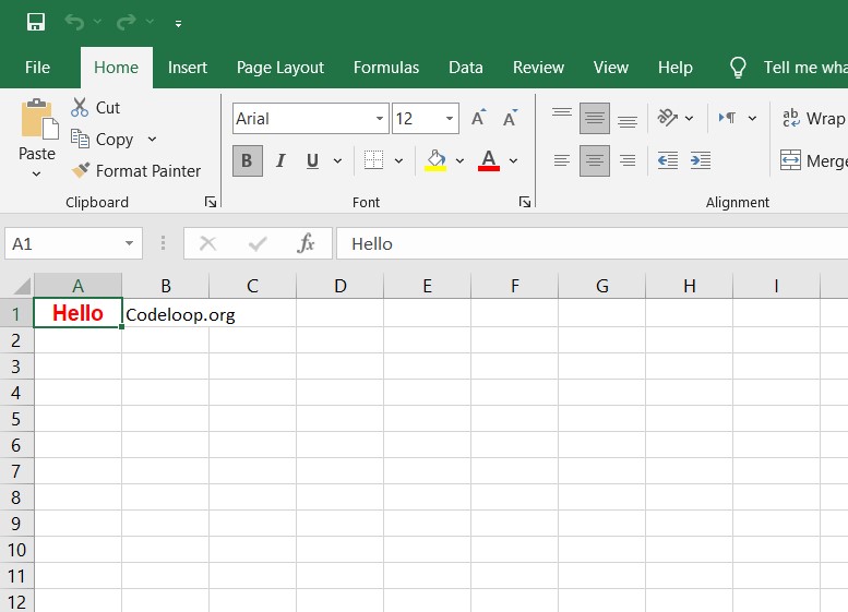 Working with Excel in Python with Openpyxl