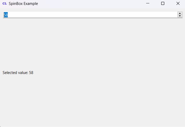 PyQt6 Tutorial - Create SpinBox
