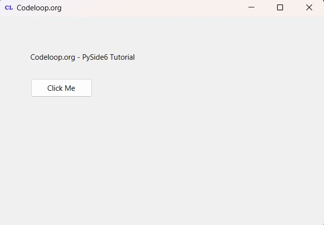 Getting Started with PySide6