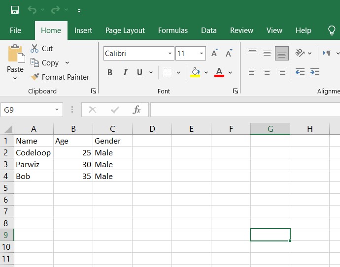 Python & PyExcel